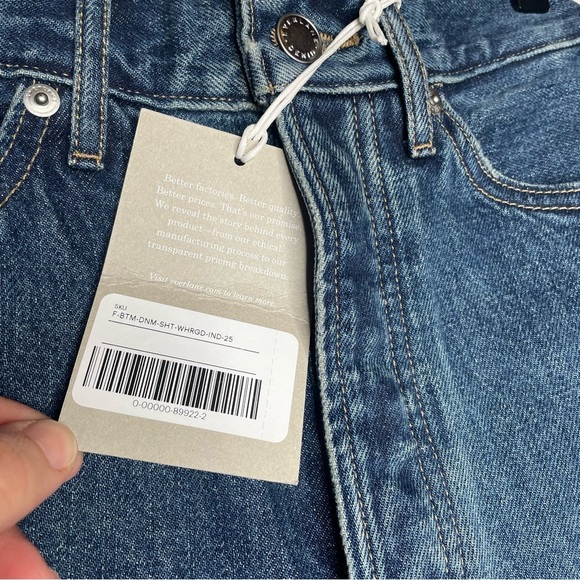 Everlane Rigid Way-High Jean Short - Picture 8 of 10